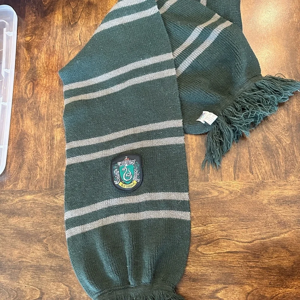 Slytherin Crest‎ Knit Scarf Cinereplica​